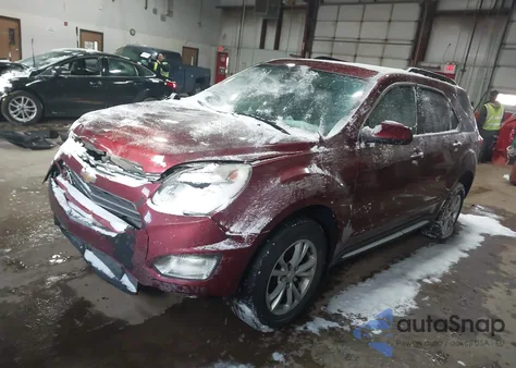 2017 Chevrolet Equinox Lt из США, поврежденный, VIN 2GNALCEK8H1504665